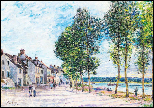 Alfred Sisley - La Seine À Bougival - Hakyarts