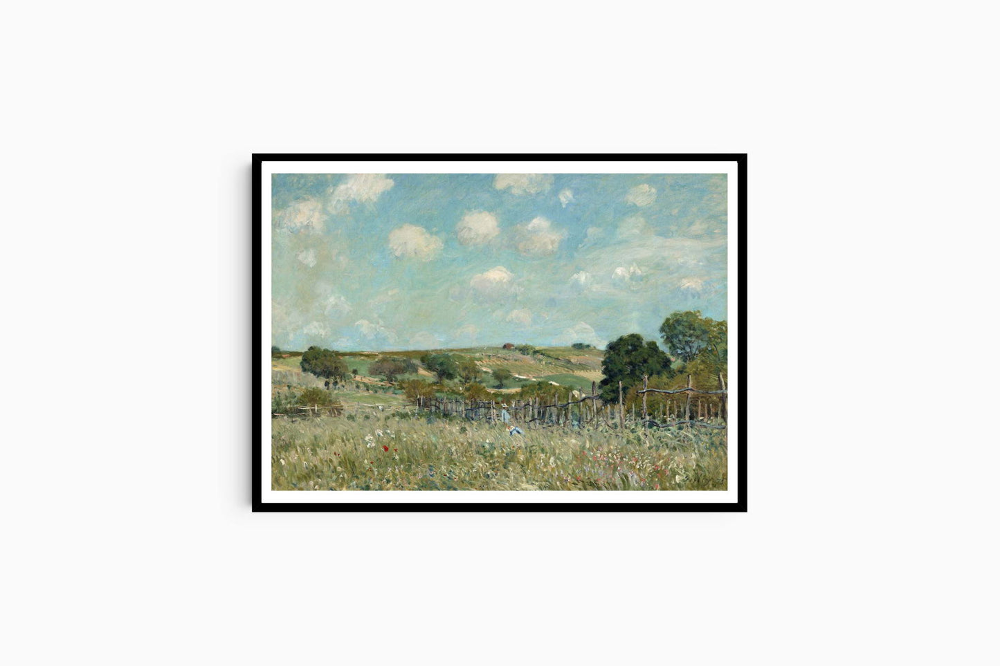 Alfred Sisley - The Meadow - Hakyarts