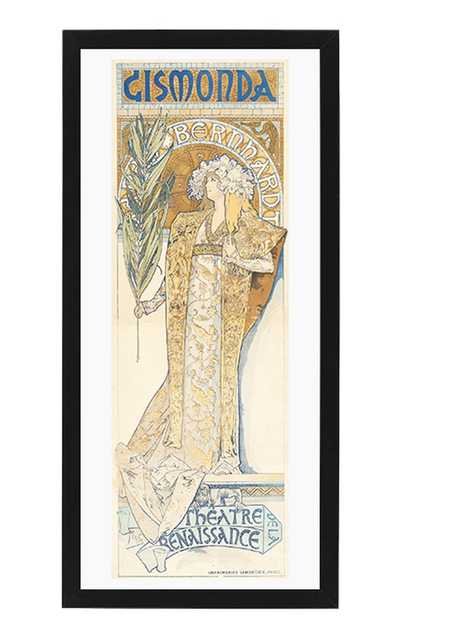 Alphonse Mucha - Gismonda Poster - Hakyarts