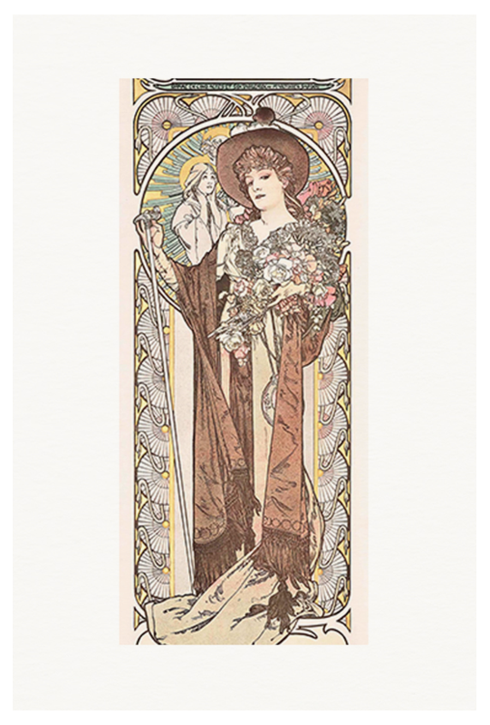 Alphonse Mucha - La Tosca Poster - Hakyarts