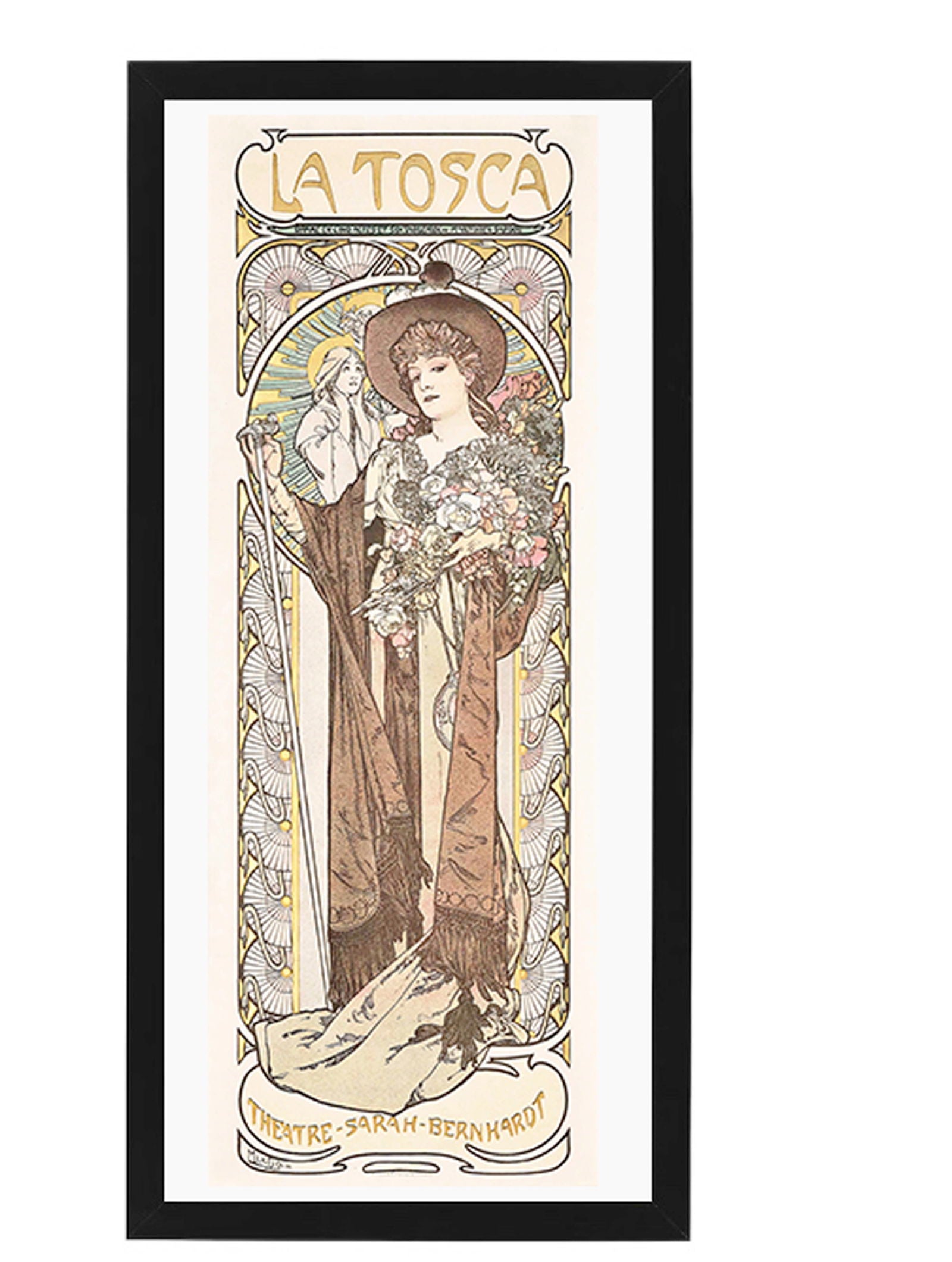 Alphonse Mucha - La Tosca Poster - Hakyarts