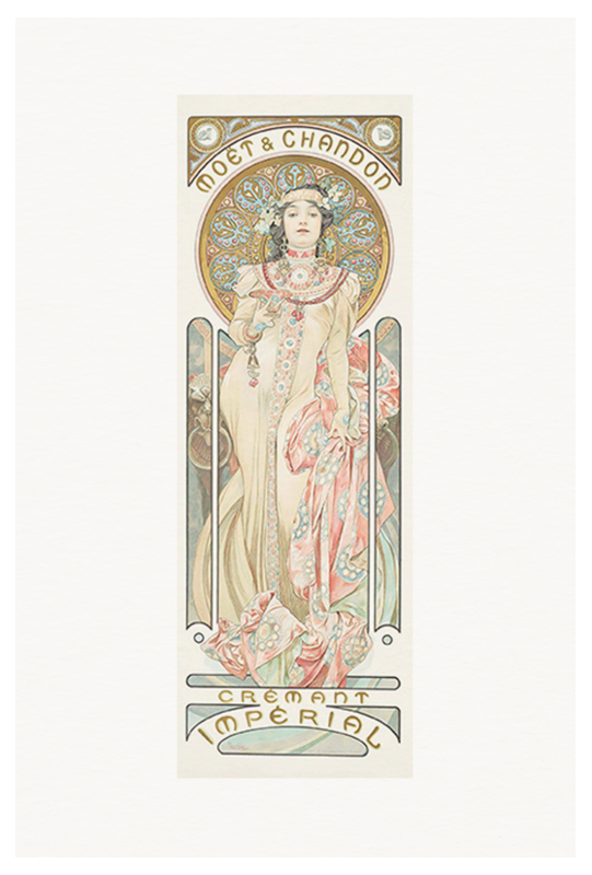 Alphonse Mucha - Moët et Chandon Poster - Hakyarts