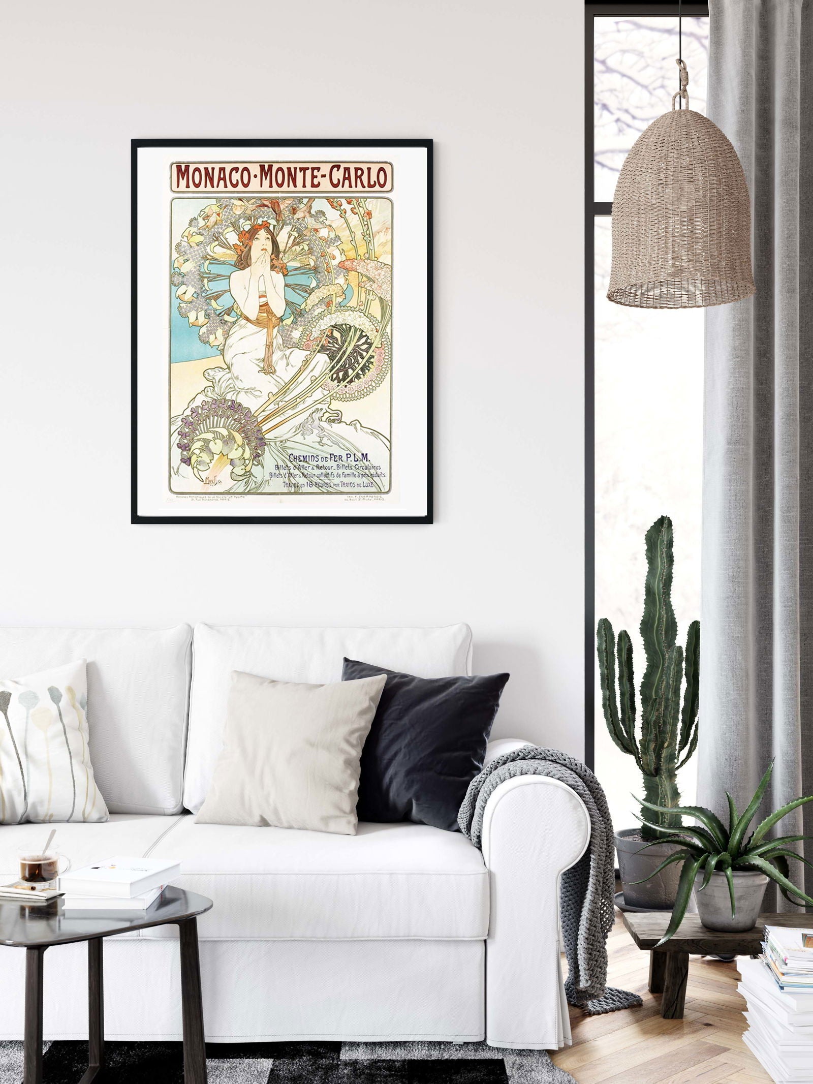 Alphonse Mucha - Monaco Monte Carlo Poster - Hakyarts