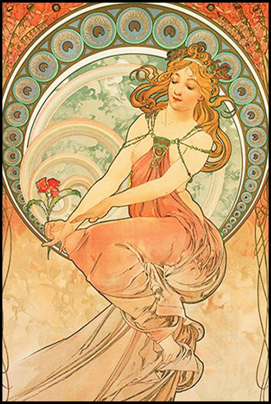 Alphonse Mucha - The Arts Poster - Hakyarts