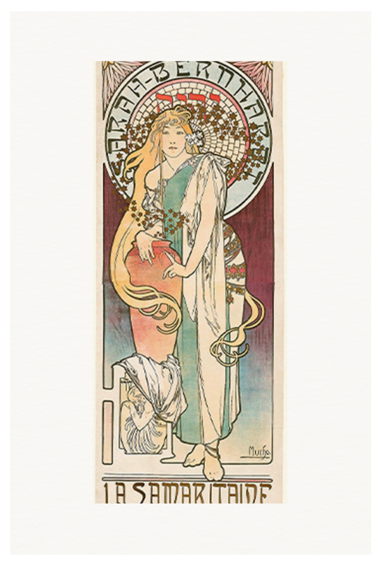 Alphonse Mucha - Théâtre de la Renaissance Poster - Hakyarts