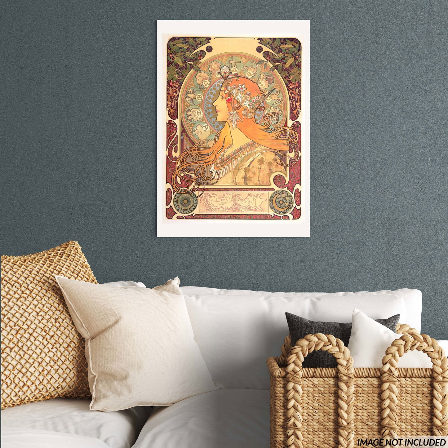 Alphonse Mucha - Zodiac Poster - Hakyarts