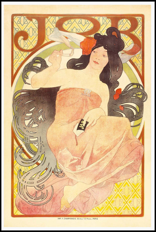 Alphonse mucha - Job Poster - Hakyarts