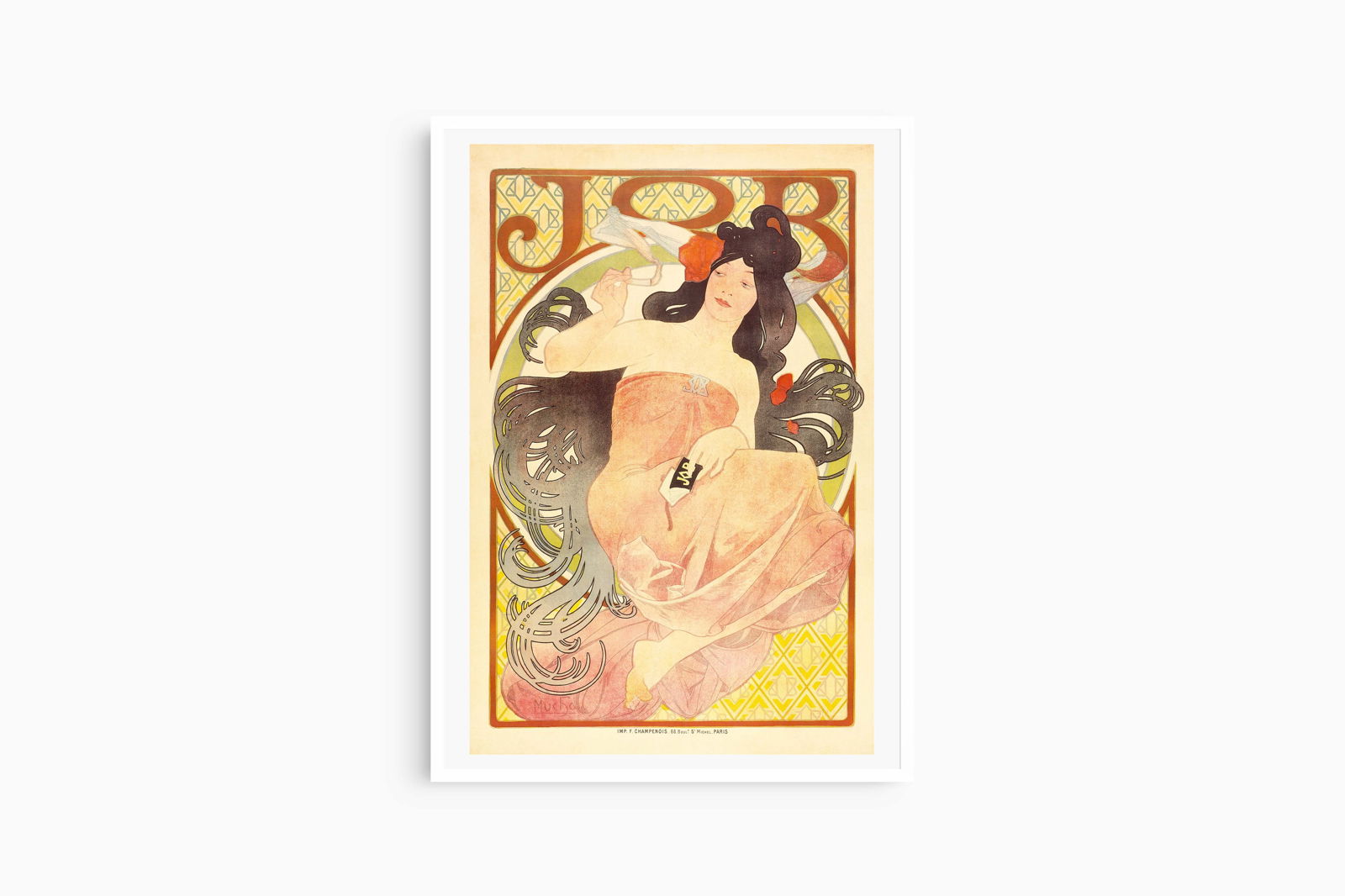 Alphonse mucha - Job Poster - Hakyarts