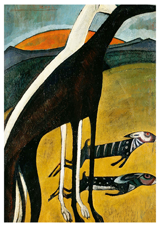 Amadeo de Souza-Cardoso - Greyhounds - Hakyarts