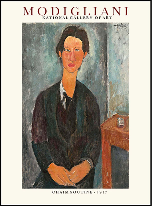 Amedeo Modigliani - Chaim Soutine Poster - Hakyarts