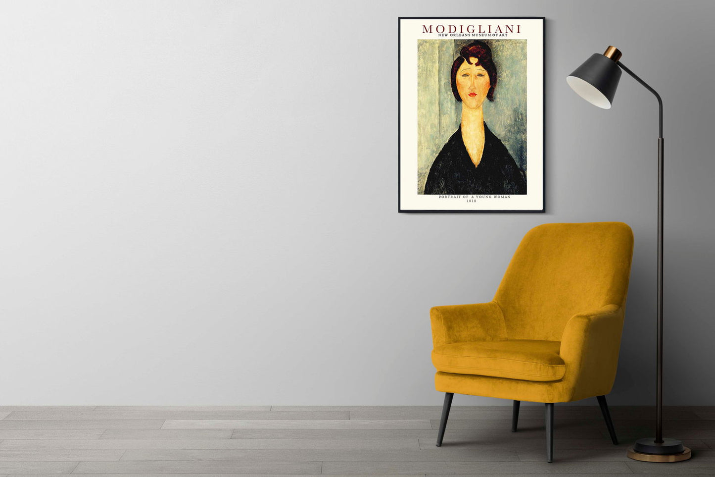 Amedeo Modigliani - Portrait of a Young Woman Poster - Hakyarts