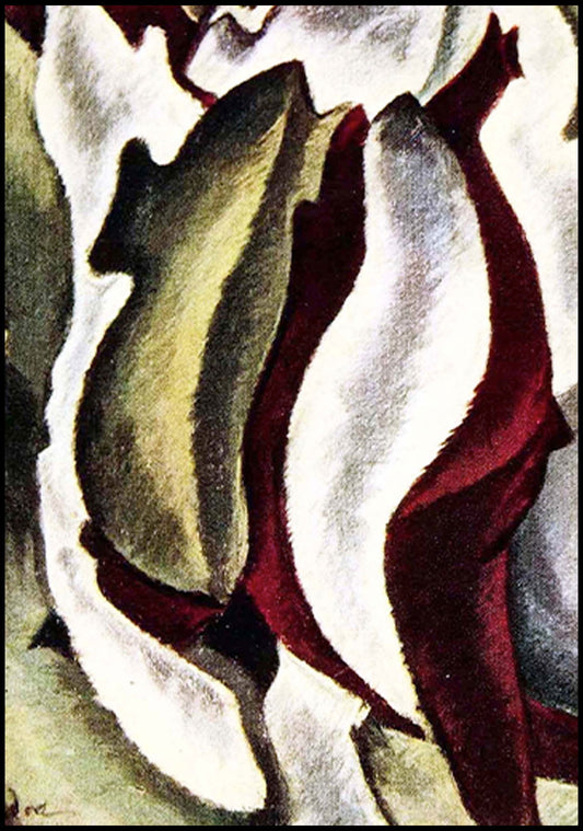 Arthur Dove - Based On Leaf Forms and Spaces - Hakyarts