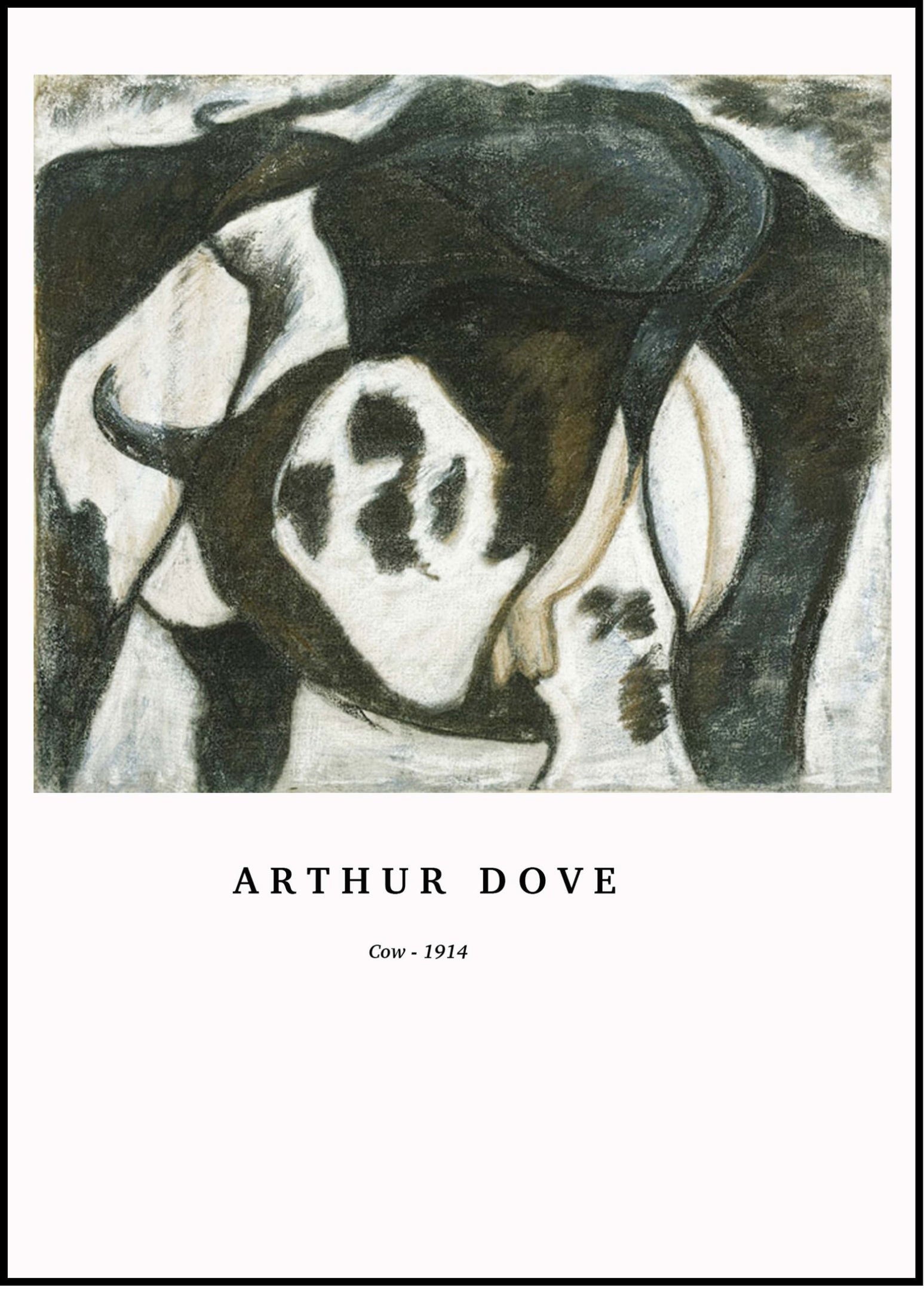 Arthur Dove - Cow Poster - Hakyarts