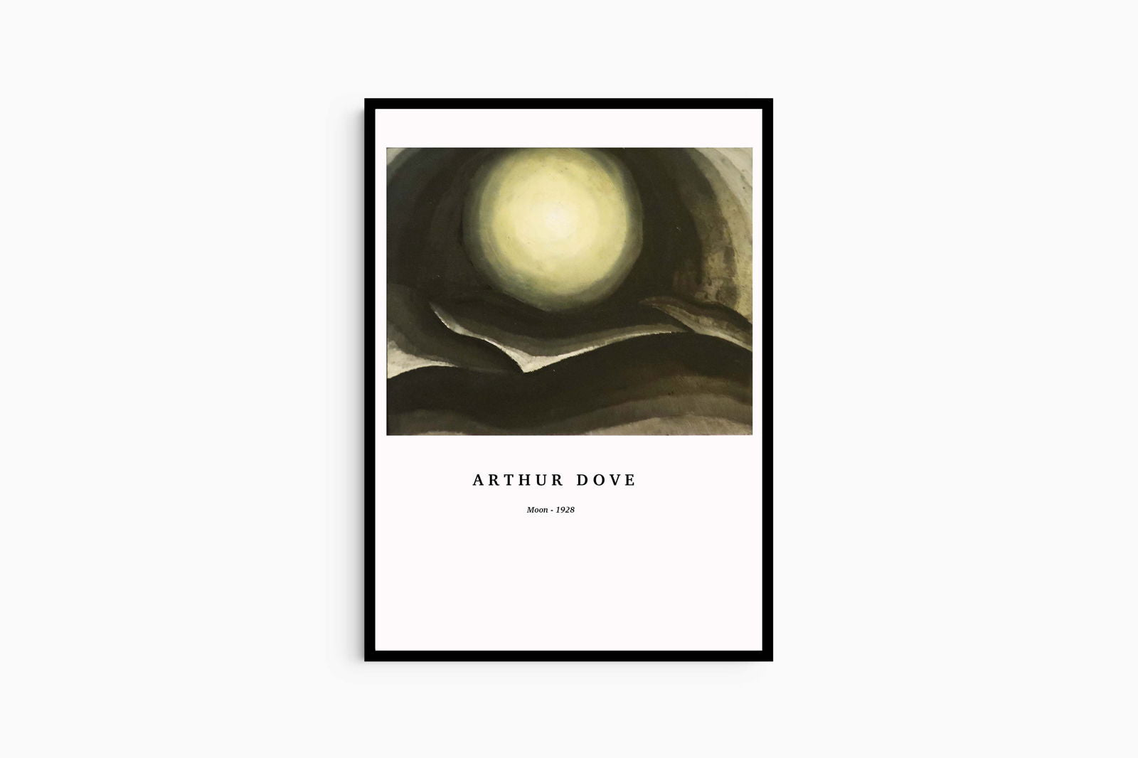 Arthur Dove - Moon Poster - Hakyarts