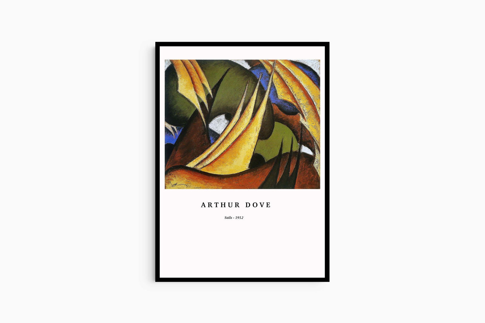 Arthur Dove - Sails Poster - Hakyarts