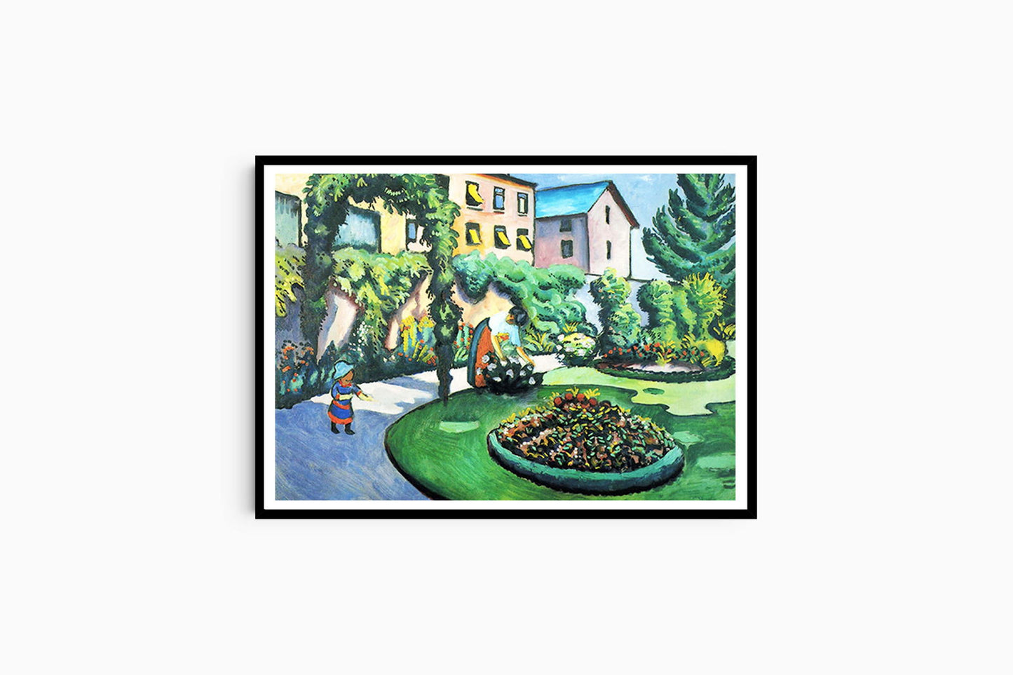 August Macke - Gartenbild - Hakyarts