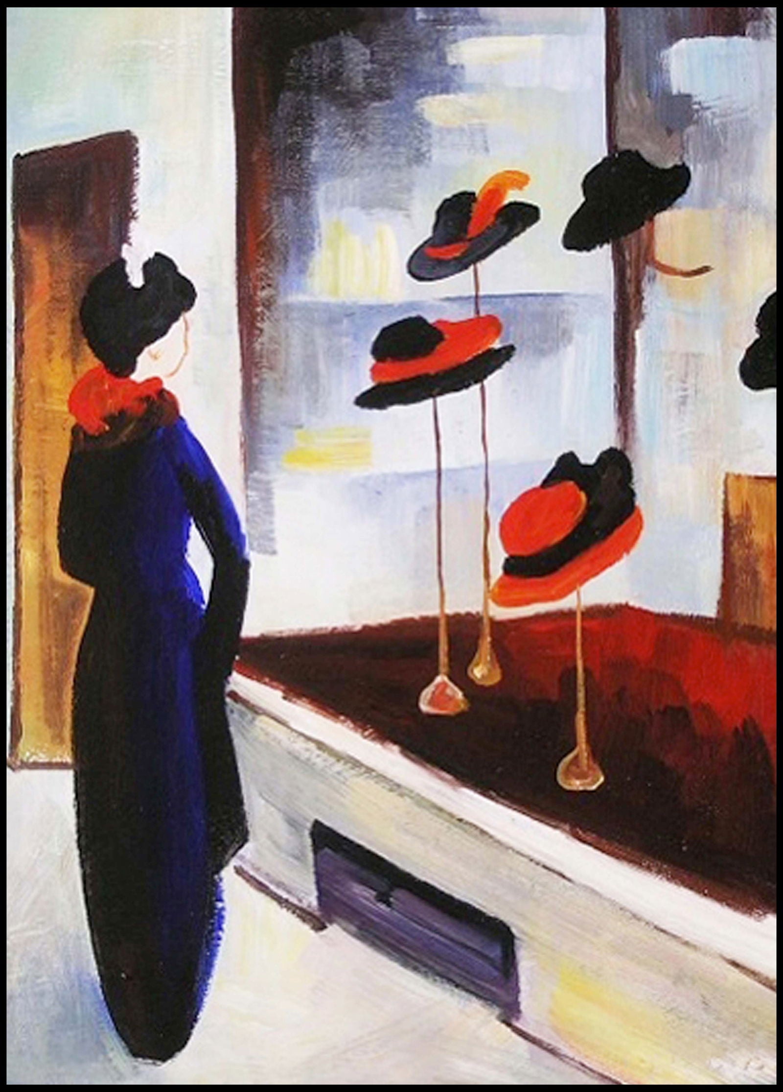 August Macke - Hat Shop - Hakyarts