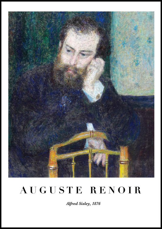 Auguste Renoir - Alfred Sisley Poster - Hakyarts