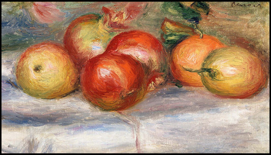 Auguste Renoir - Apples Orange and Lemon - Hakyarts