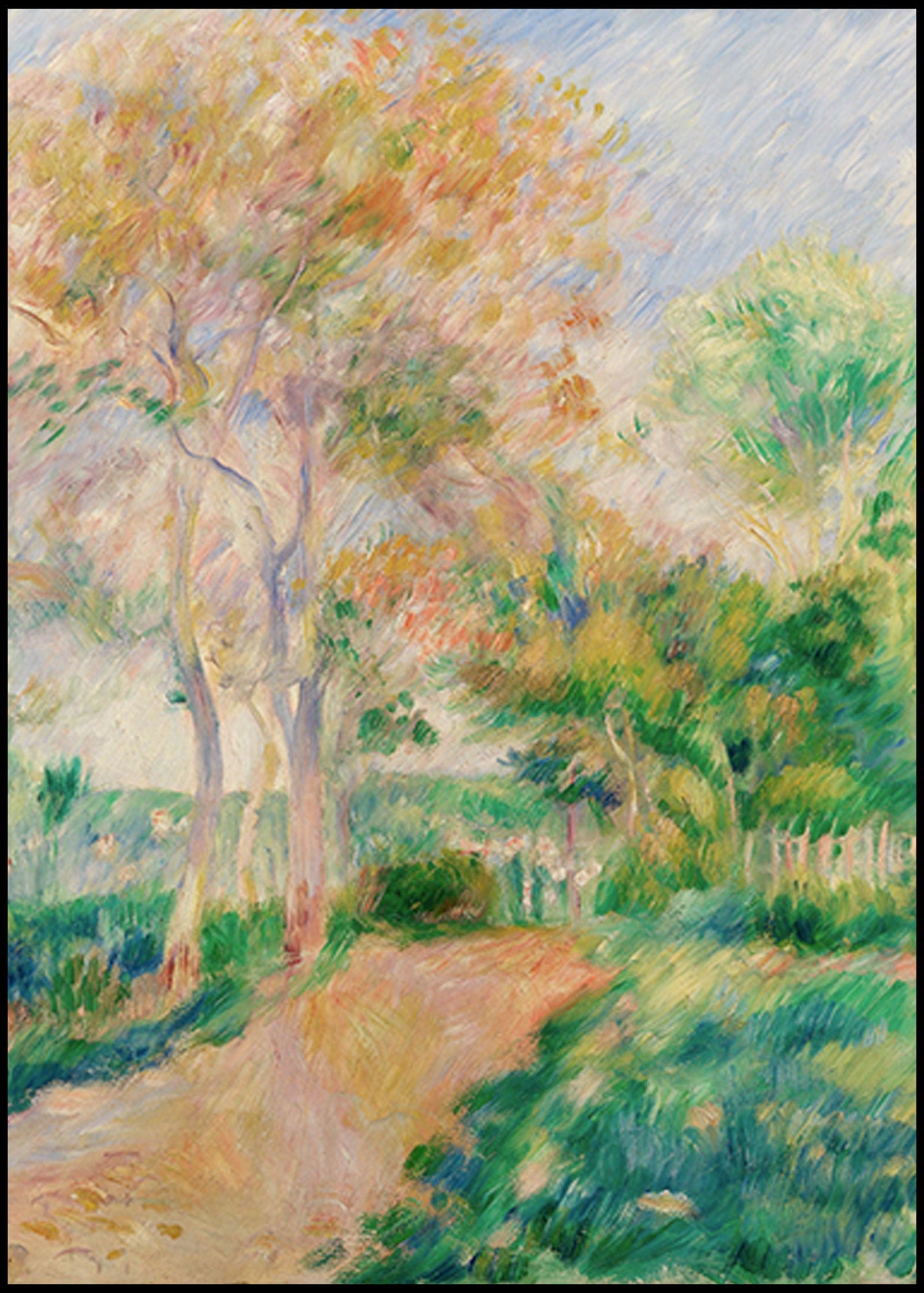 Auguste Renoir - Autumn Landscape - Hakyarts