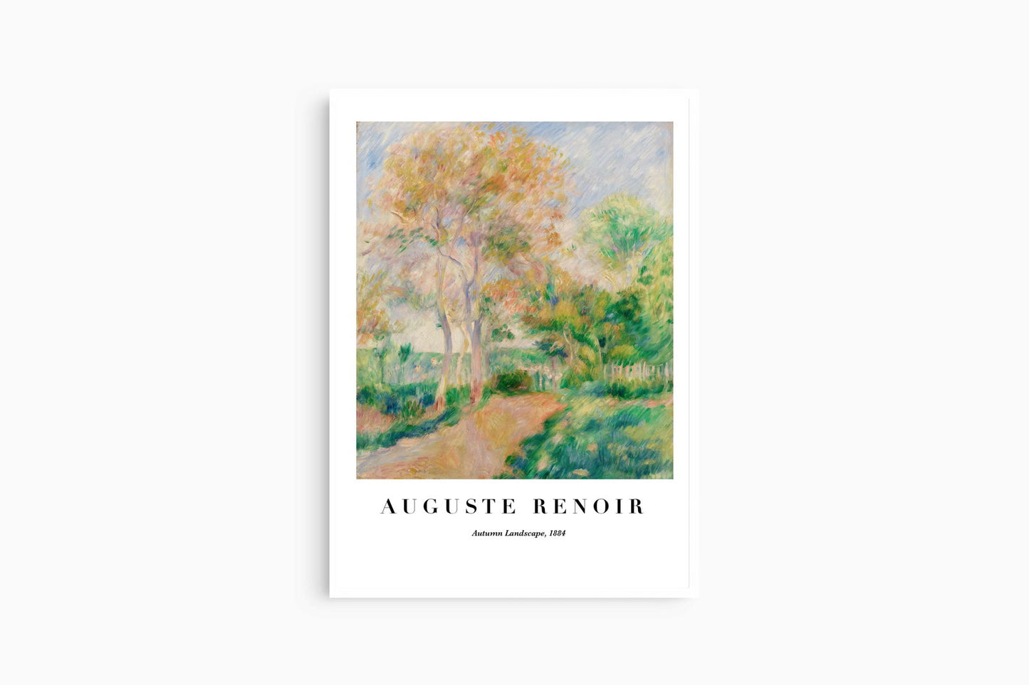 Auguste Renoir - Autumn Landscape - Hakyarts