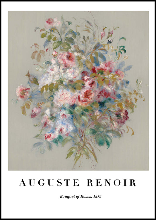 Auguste Renoir - Bouquet of Flowers Poster - Hakyarts