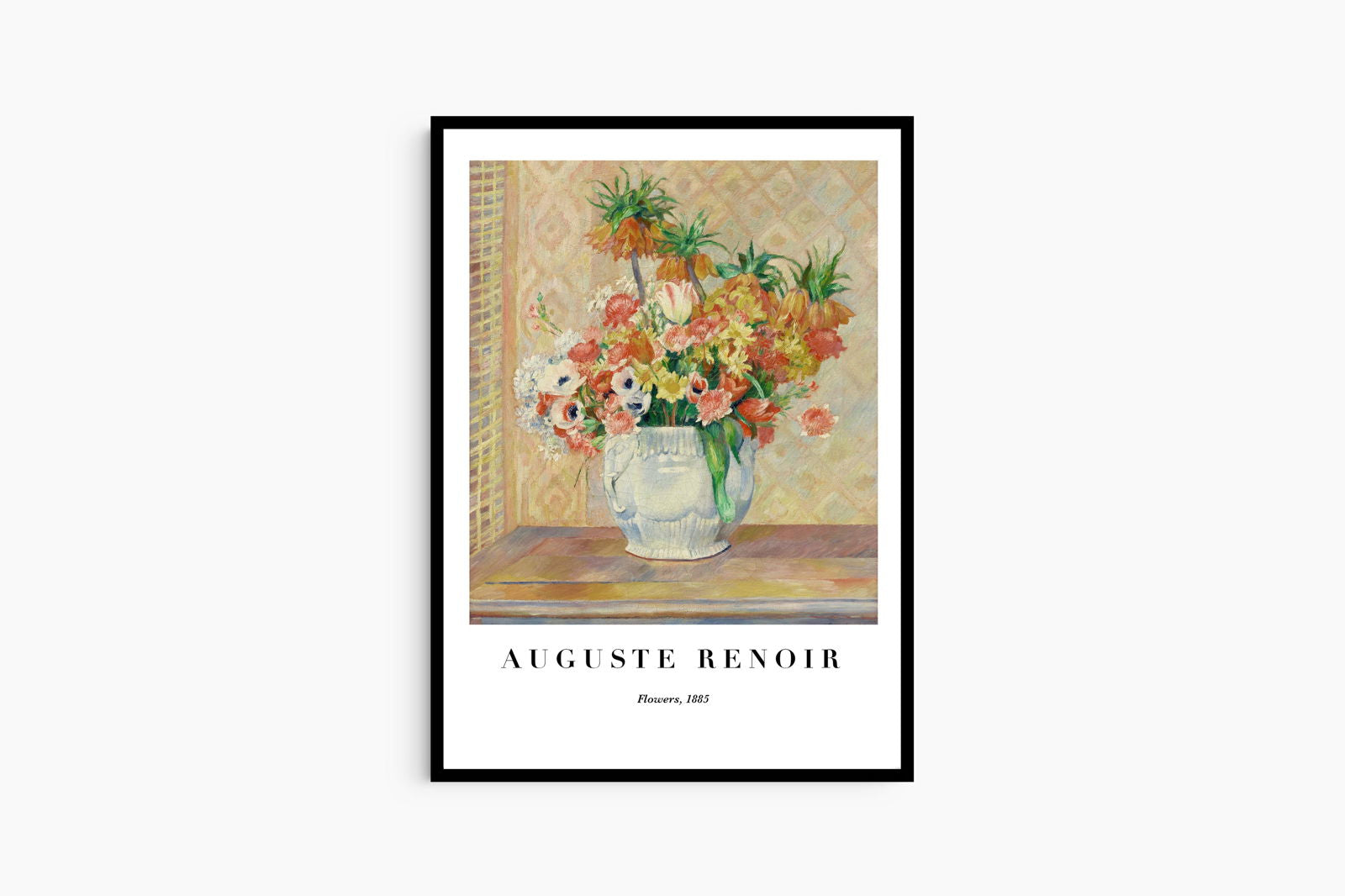 Auguste Renoir - Flowers Poster - Hakyarts