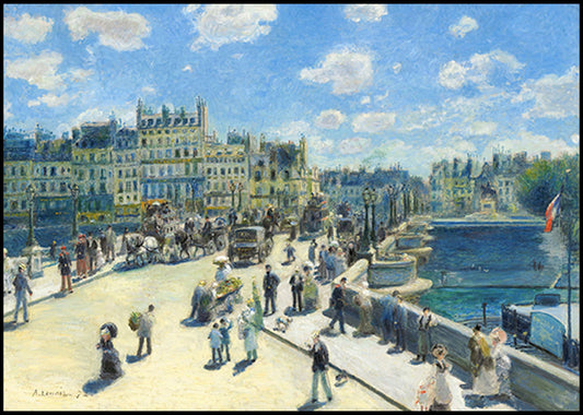 Auguste Renoir - Pont Neuf, Paris - Hakyarts