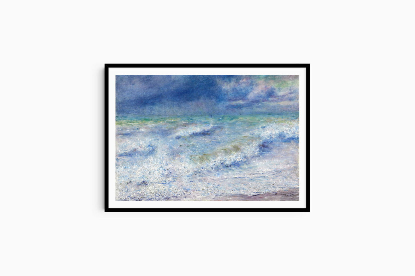 Auguste Renoir - Seascape - Hakyarts