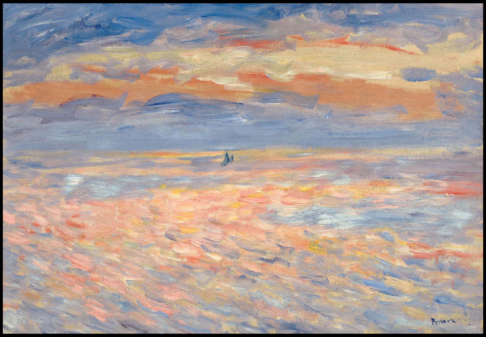 Auguste Renoir - Sunset - Hakyarts