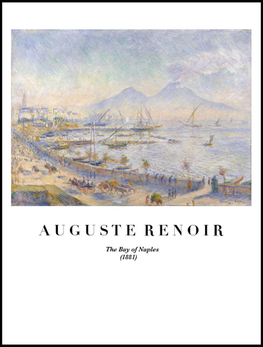 Auguste Renoir - The Bay of Naples Poster - Hakyarts