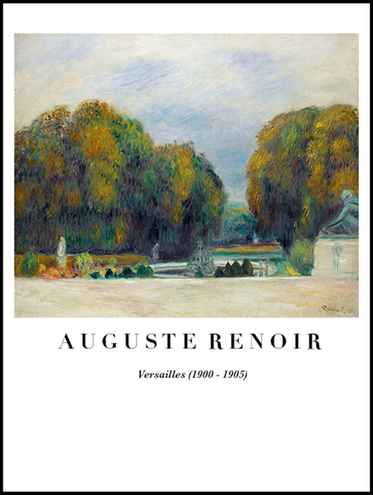 Auguste Renoir - Versailles Poster - Hakyarts