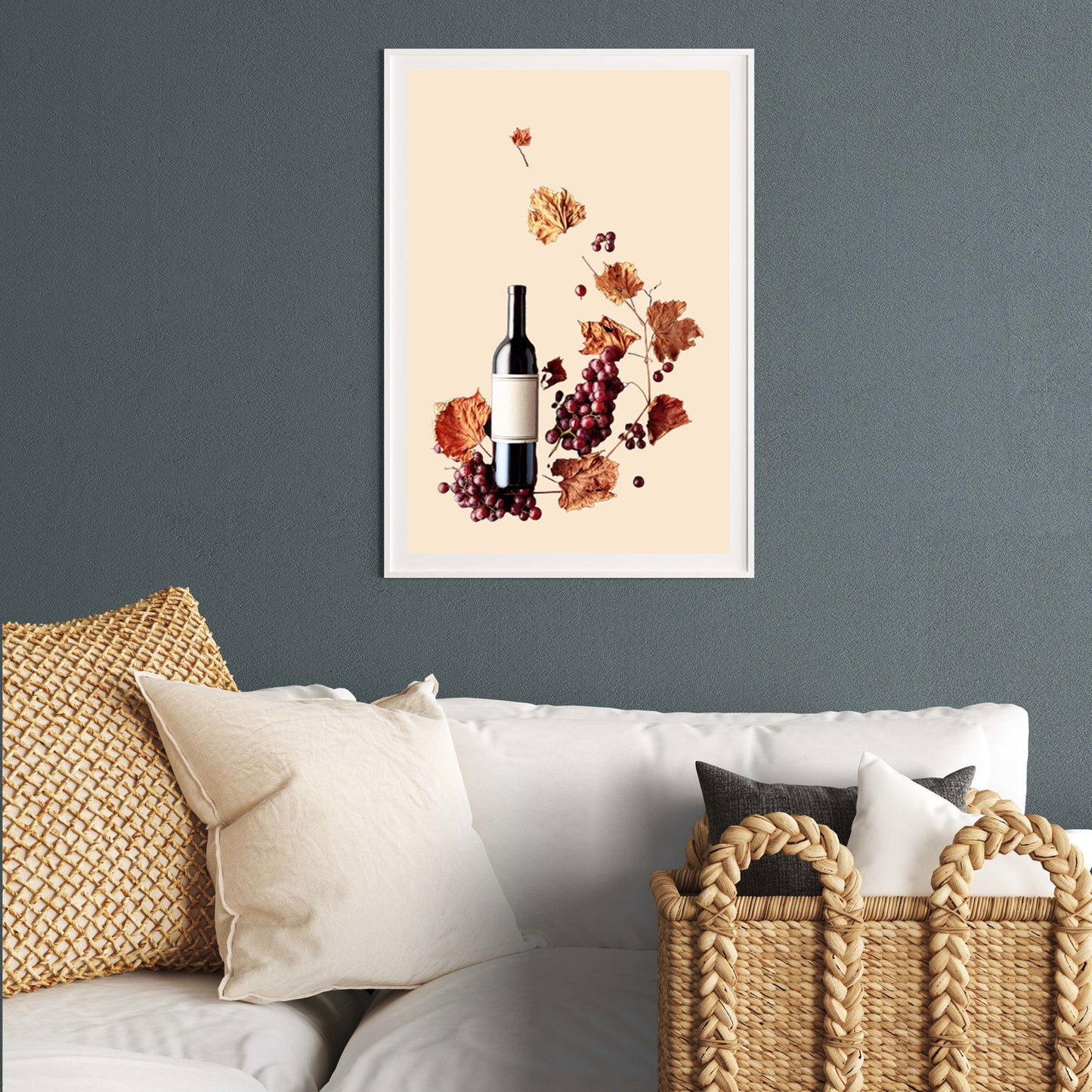 Autumnal Wine Poster - Hakyarts