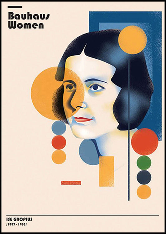 Bauhaus Women Poster - Hakyarts