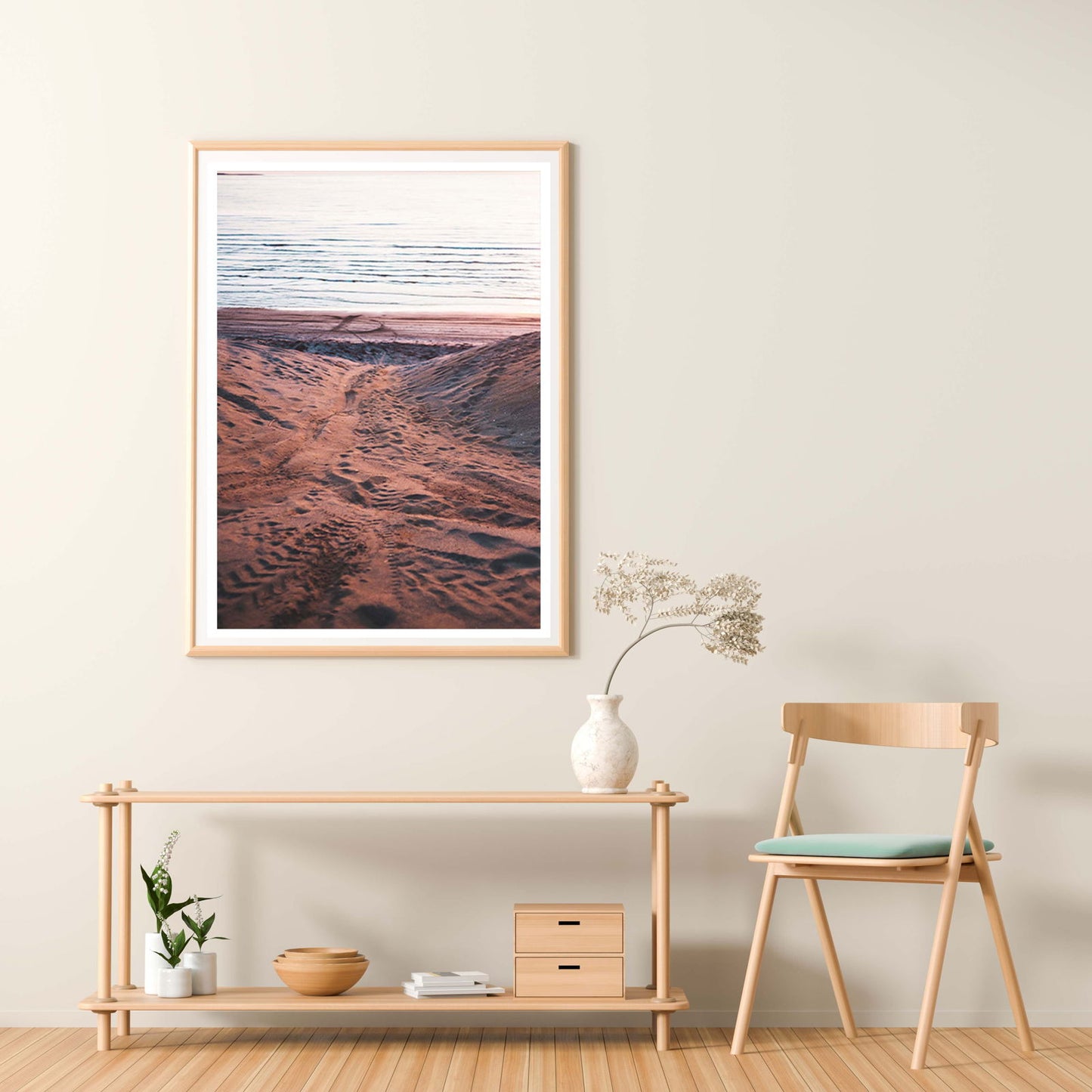 Beach Landscape Poster - Hakyarts