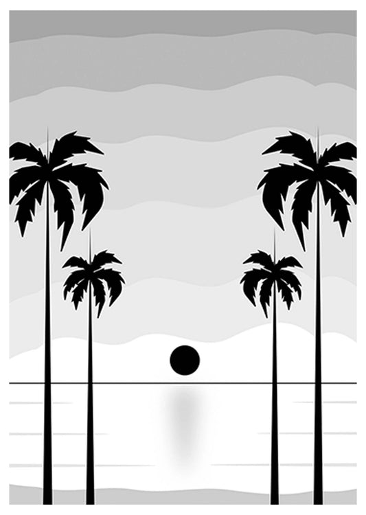 Beach Scenery Poster - Hakyarts