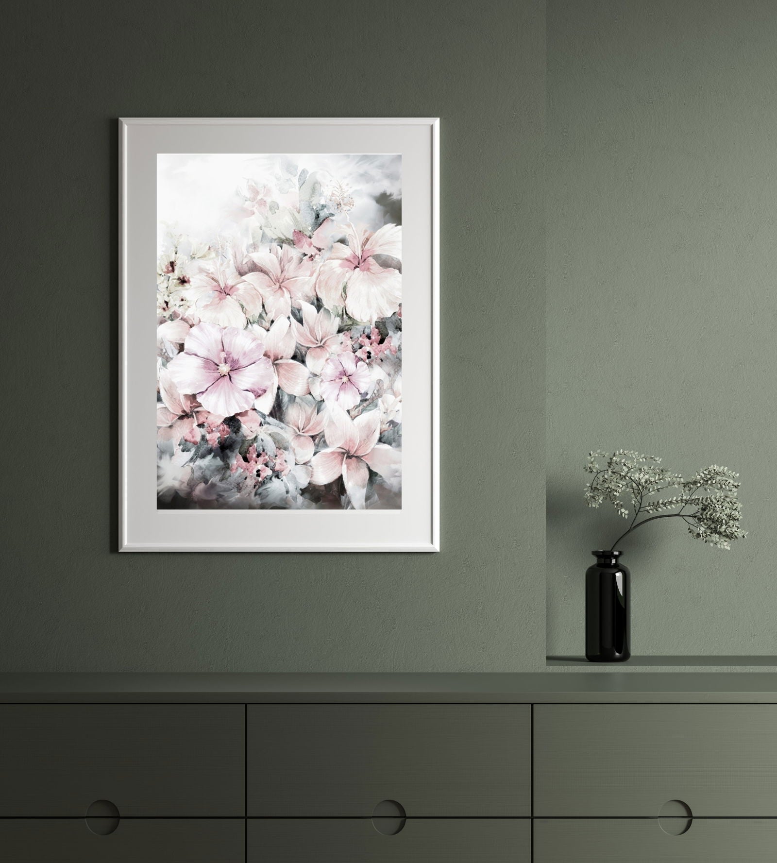 Blooming Flowers Poster - Hakyarts