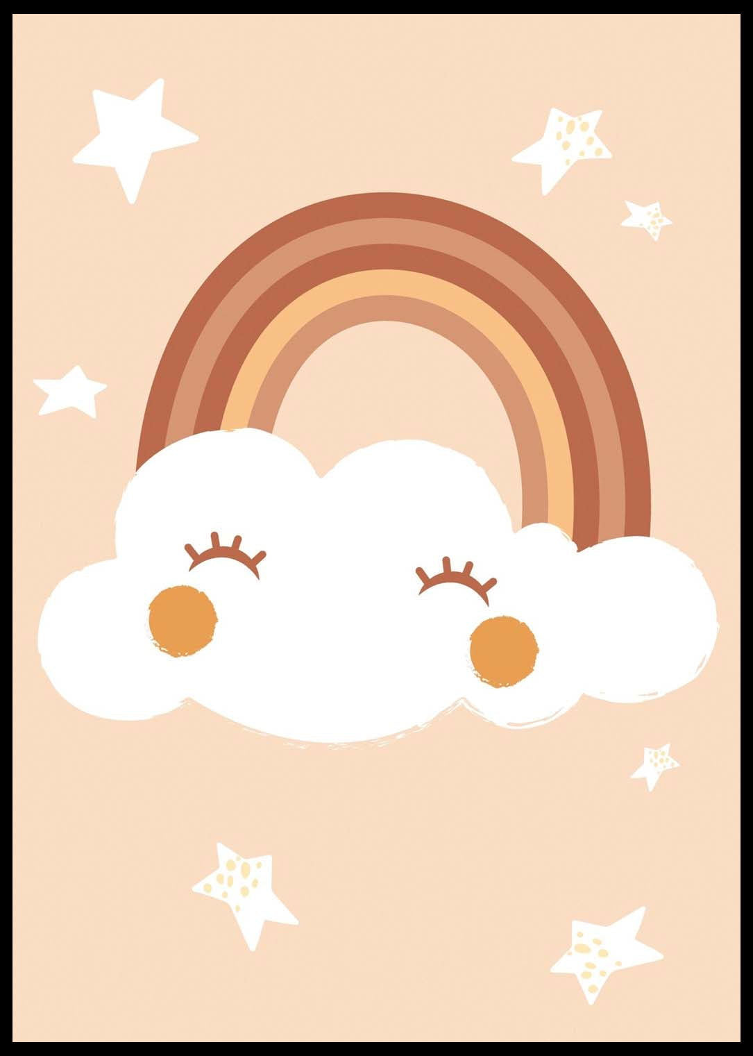 Boho Cloud Poster - Hakyarts