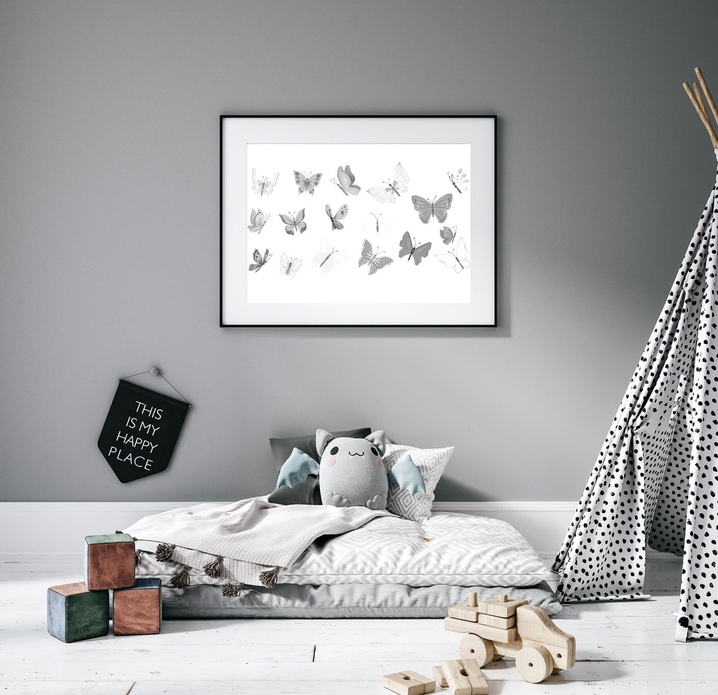 Butterflies Poster - Hakyarts