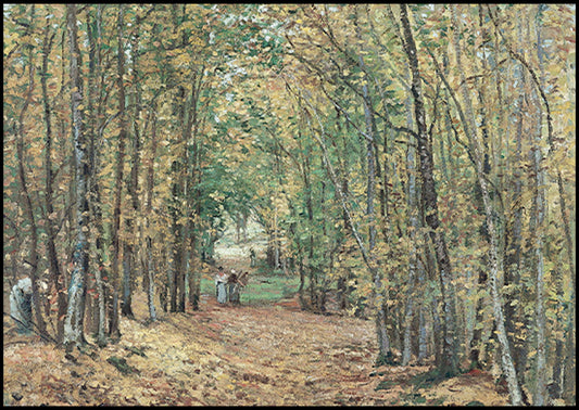 Camille Pissarro - Allée dans le Parc de Marly - Hakyarts