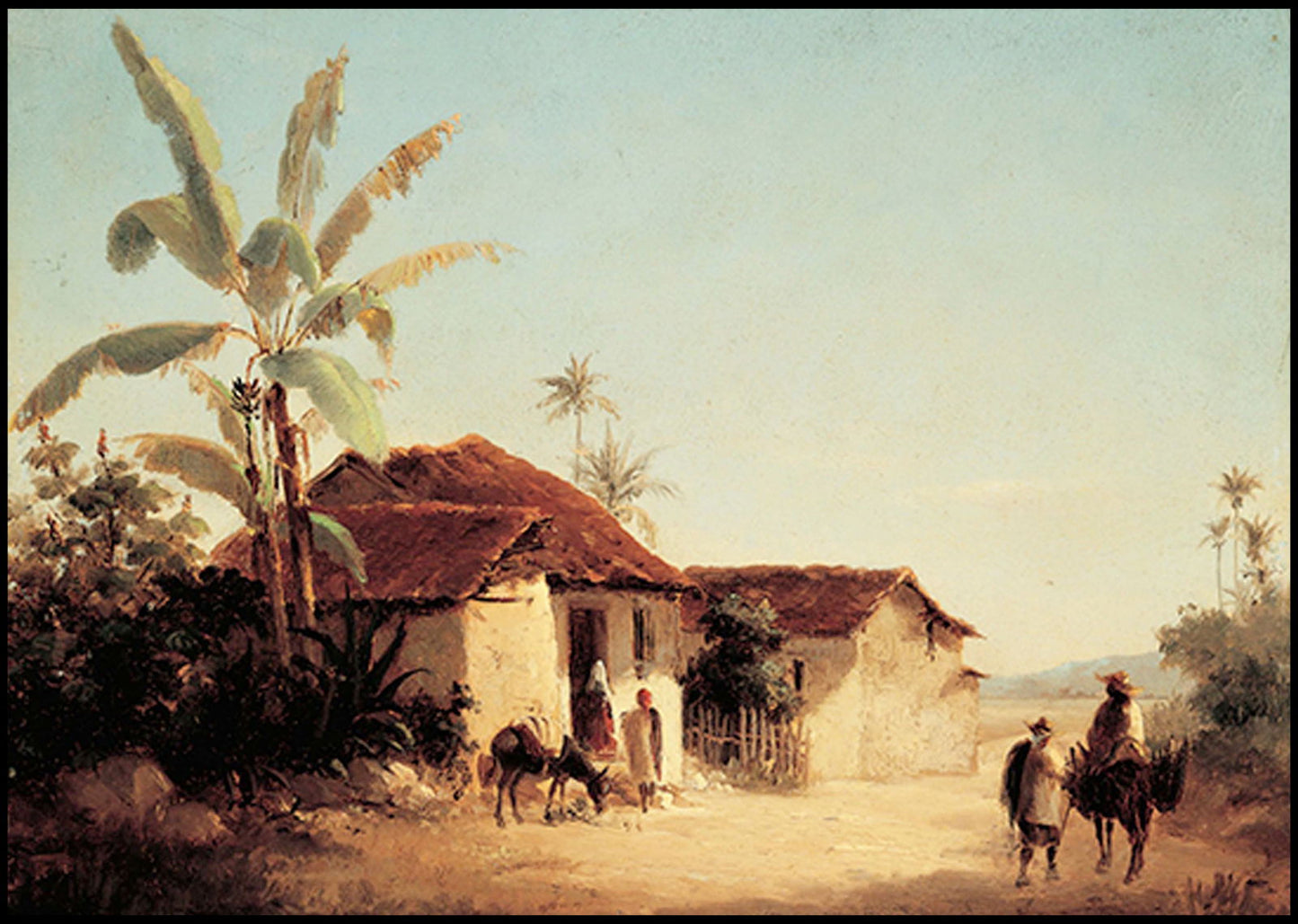 Camille Pissarro - Paysage Tropical - Hakyarts