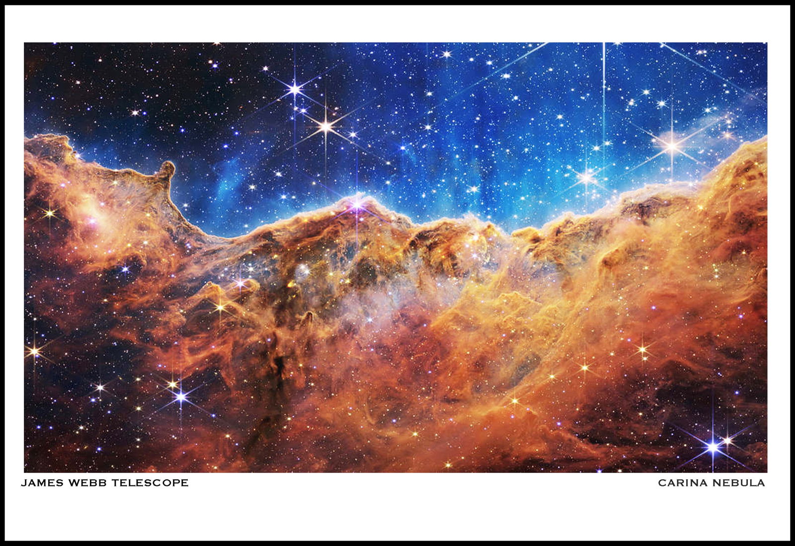 Carina Nebula Poster - Hakyarts