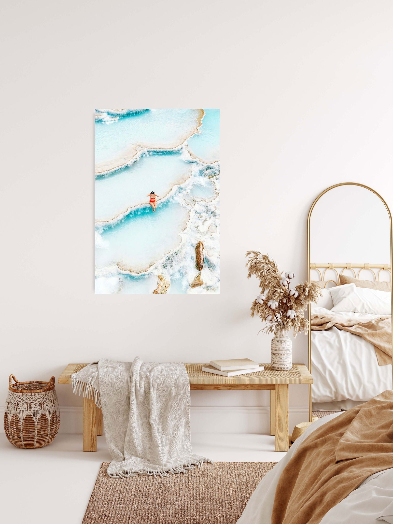 Cascading Pool Poster - Hakyarts