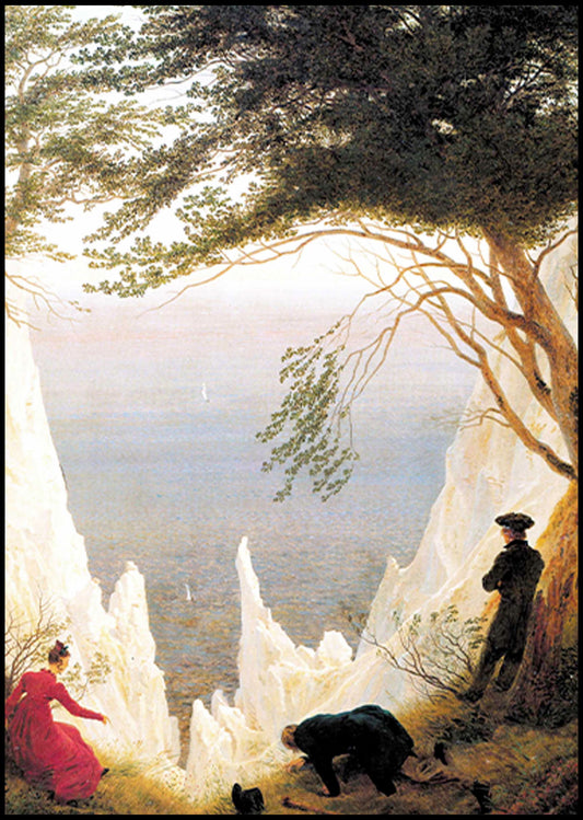 Caspar David Friedrich - Chalk Cliffs on Rügen - Hakyarts