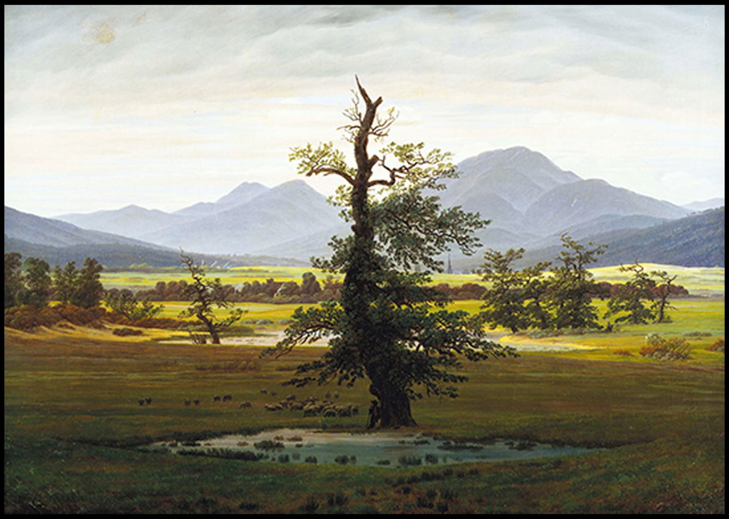 Caspar David Friedrich - Northern Landscape - Hakyarts