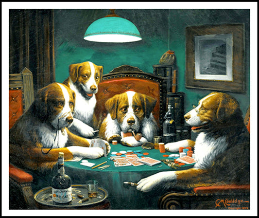 Cassius Marcellus Coolidge - Poker Game - Hakyarts