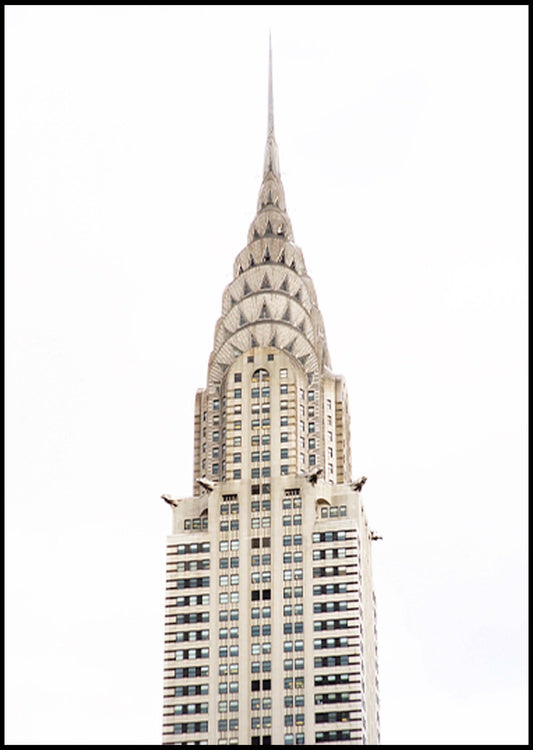 Chrysler Building Poster - Hakyarts