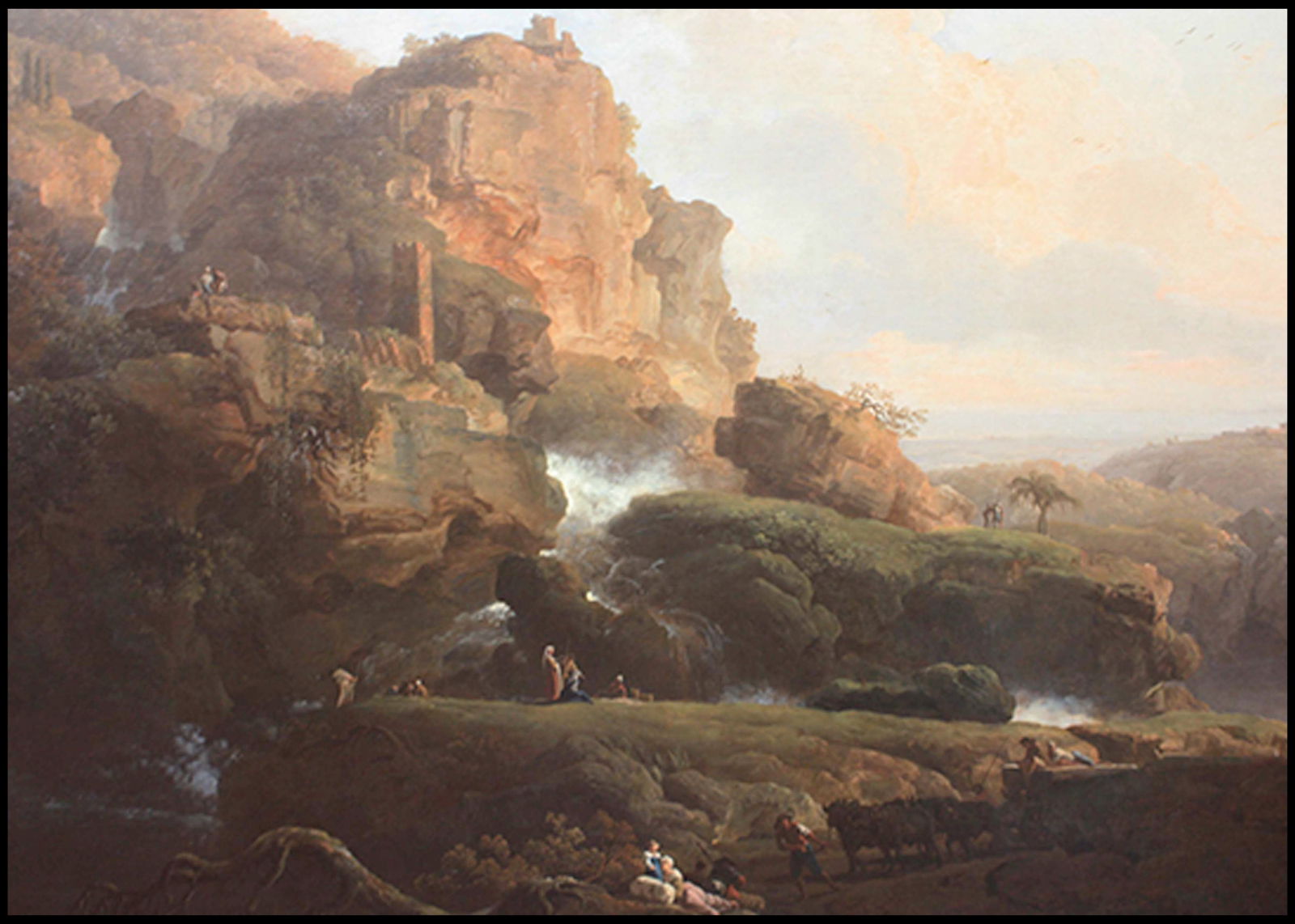 Claude-Joseph Vernet - Italian Landscape - Hakyarts