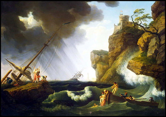 Claude-Joseph Vernet - Shipwreck - Hakyarts