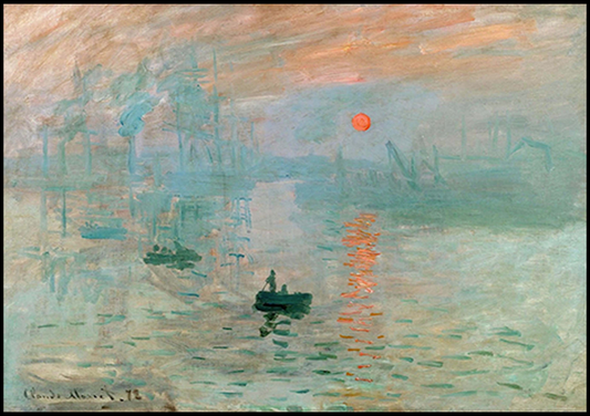 Claude Monet - Impression, Sunrise - Hakyarts